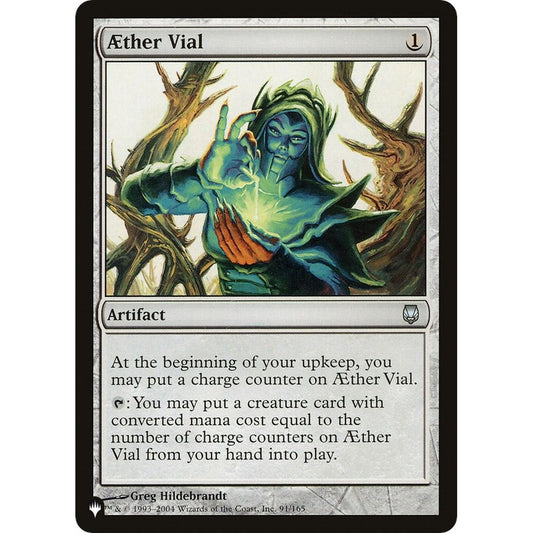 Image for Aether Vial (91/165) (LIST) - Magic: The Gathering