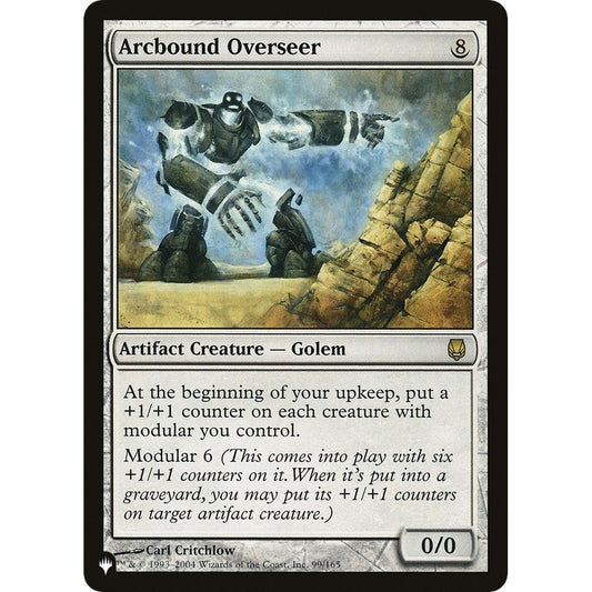 Image for Arcbound Overseer (99/165) (LIST) - Magic: The Gathering
