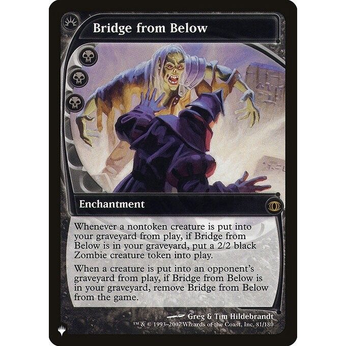 Image for Bridge from Below (81/180) (LIST) - Magic: The Gathering