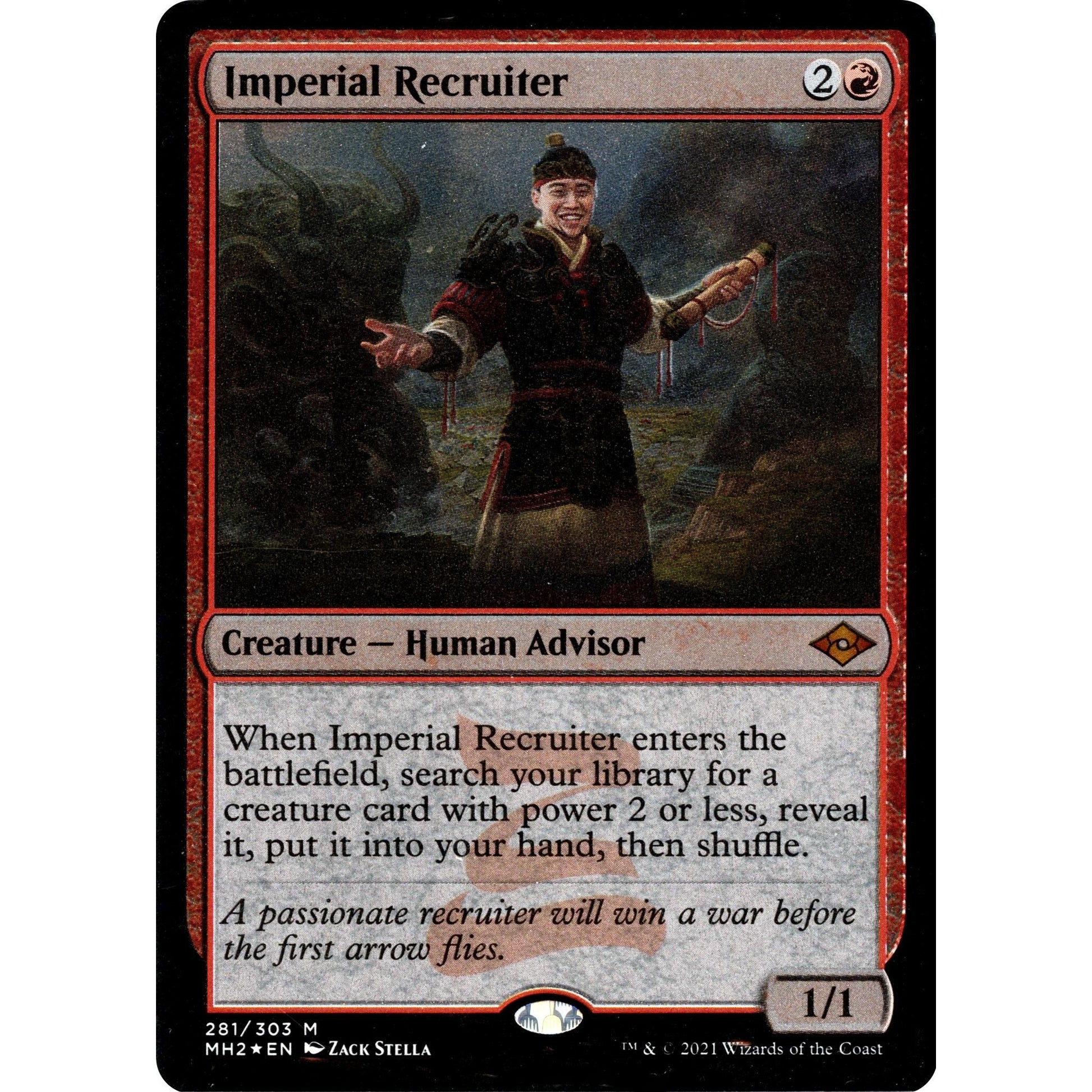 Image for Imperial Recruiter (Foil Etched) (281) (MH2) - Magic: The Gathering