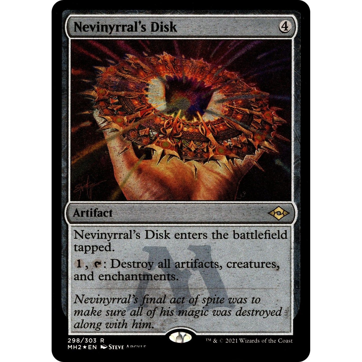 Image for Nevinyrral's Disk (Foil Etched) (298) (MH2) - Magic: The Gathering