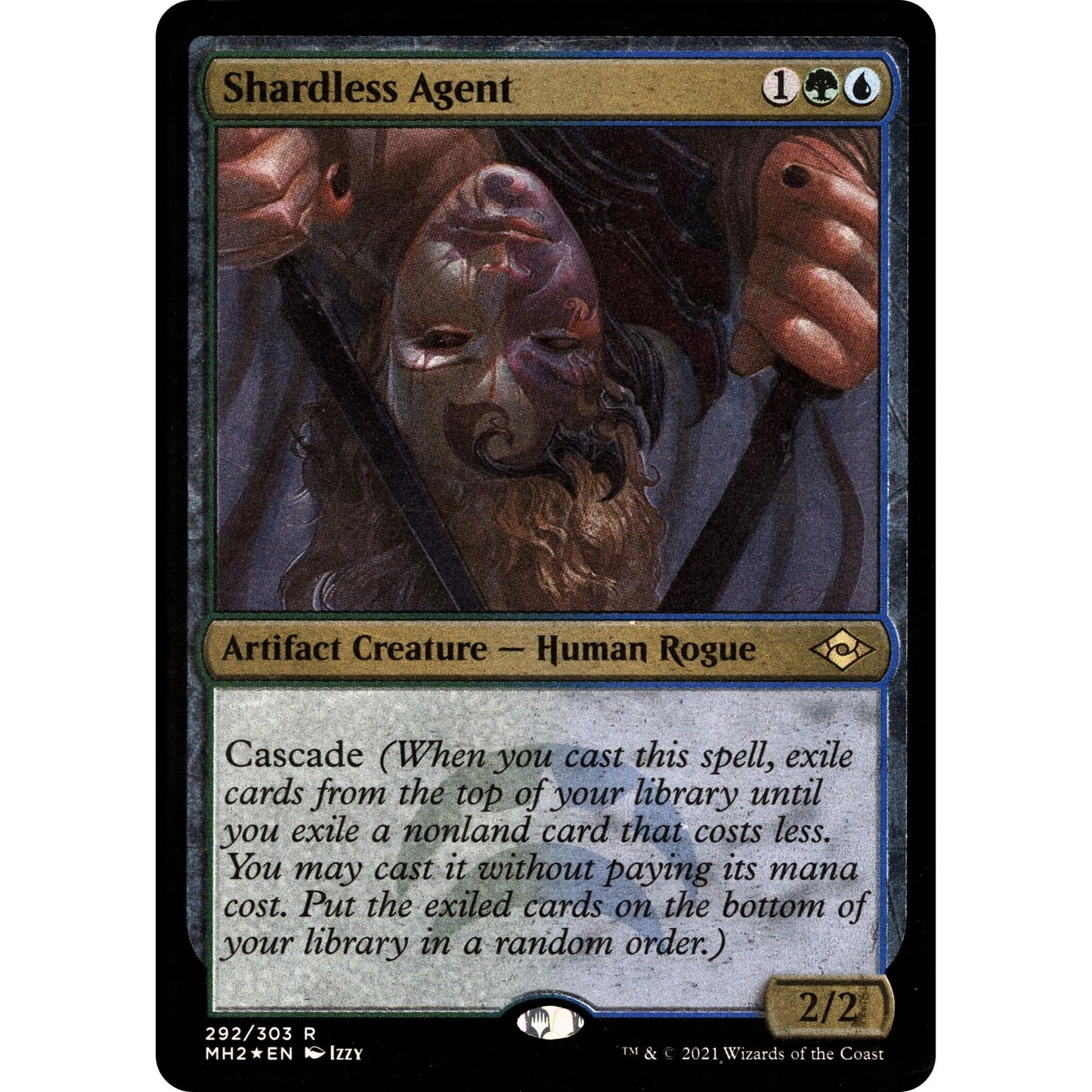 Image for Shardless Agent (Foil Etched) (292) (MH2) - Magic: The Gathering