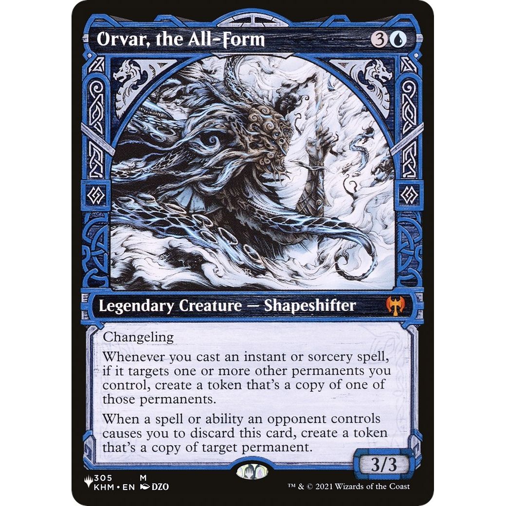 Image for Orvar, the All-Form (Showcase) (305/285) (LIST) - Magic: The Gathering