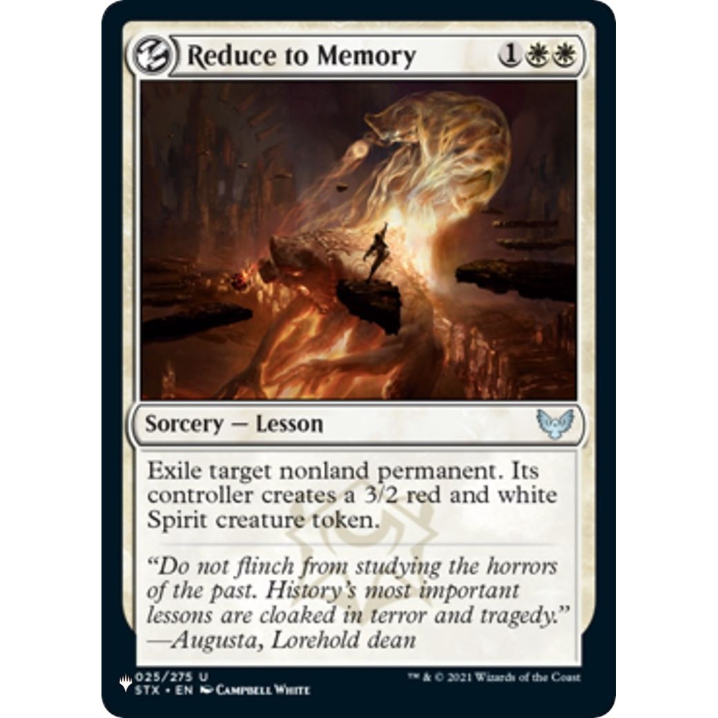 Image for Reduce to Memory (025/275) (LIST) - Magic: The Gathering