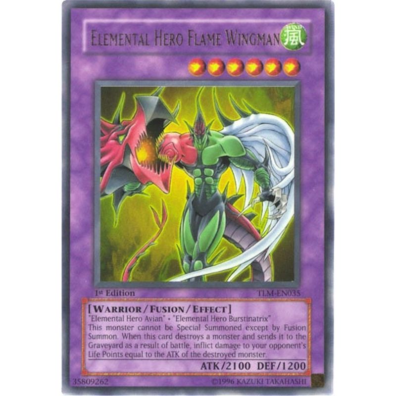 Image for Elemental HERO Flame Wingman (TLM-EN035) (TLM) - YuGiOh