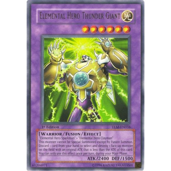 Image for Elemental HERO Thunder Giant (TLM-EN036) (TLM) - YuGiOh