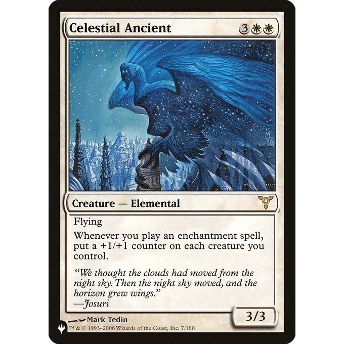 Image for Celestial Ancient (7/180) (LIST) - Magic: The Gathering
