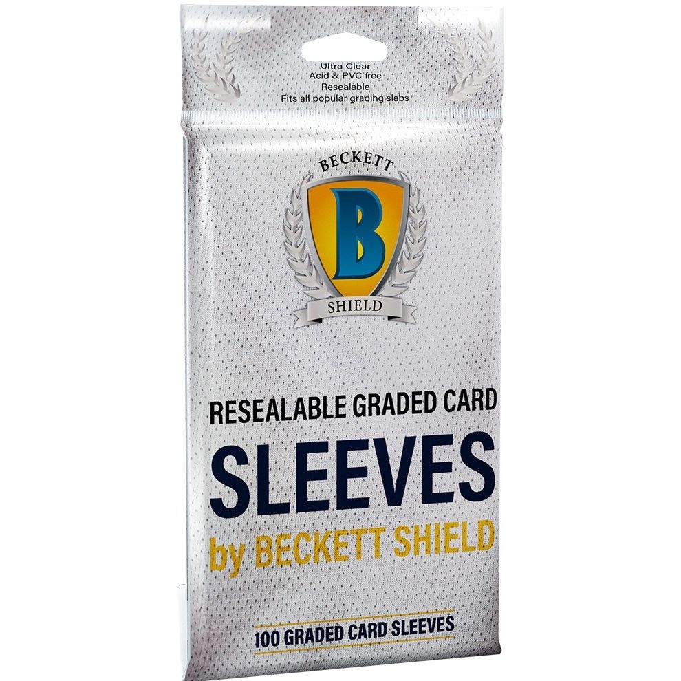 Image for Beckett Shield Graded Card Sleeves (100-Pack) - Card Sleeves