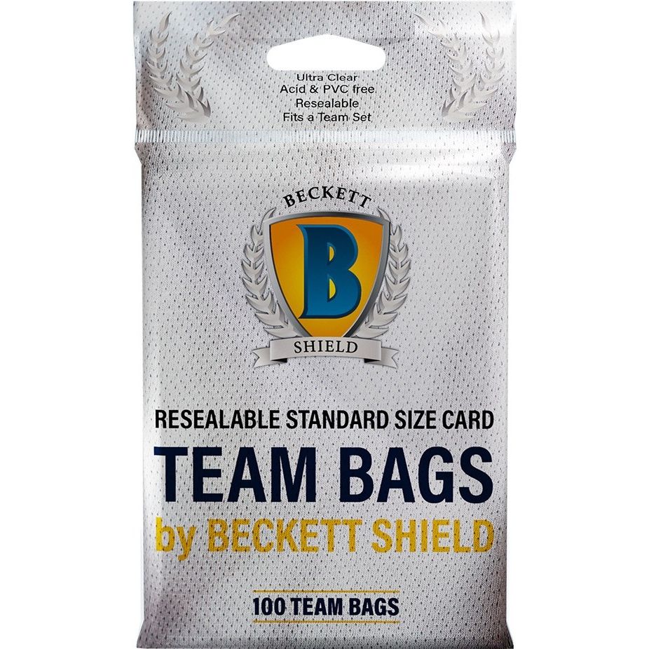 Image for Beckett Shield Team Bags (100-Pack) - Card Sleeves