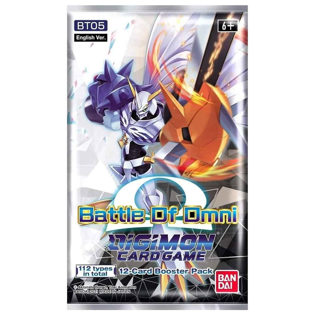 Image for Battle of Omni Booster Pack - Digimon Card Game