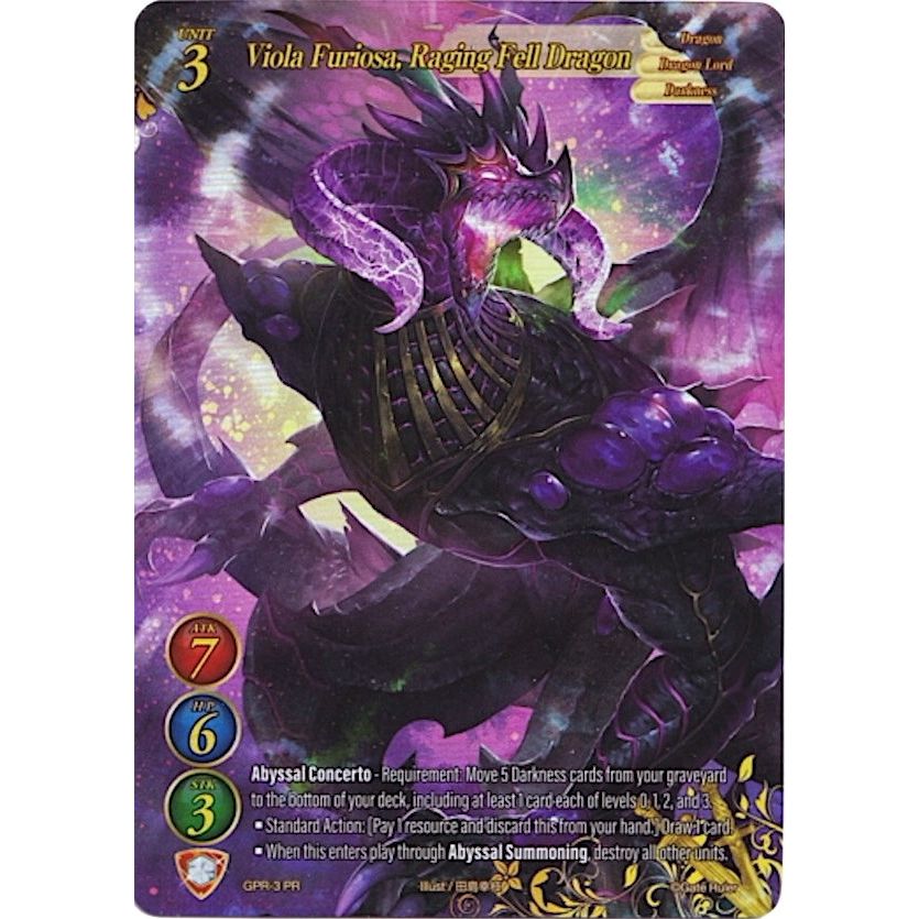 Image for Viola Furiosa, Raging Fell Dragon (GPR-3) (GPR) - Gate Ruler