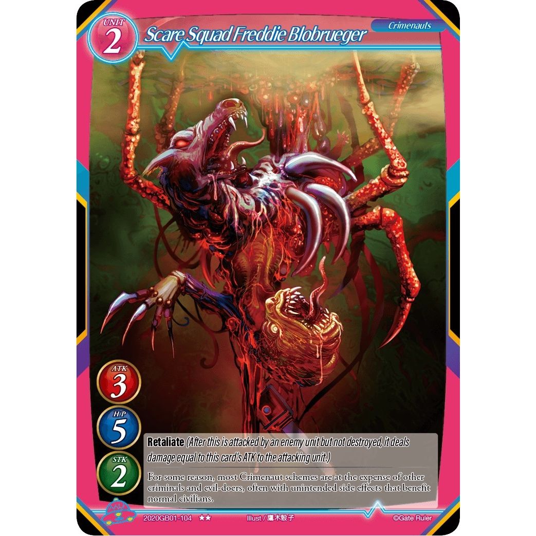 Image for Scare Squad Freddie Blobrueger (2020GB01-104) (GB01) - Gate Ruler