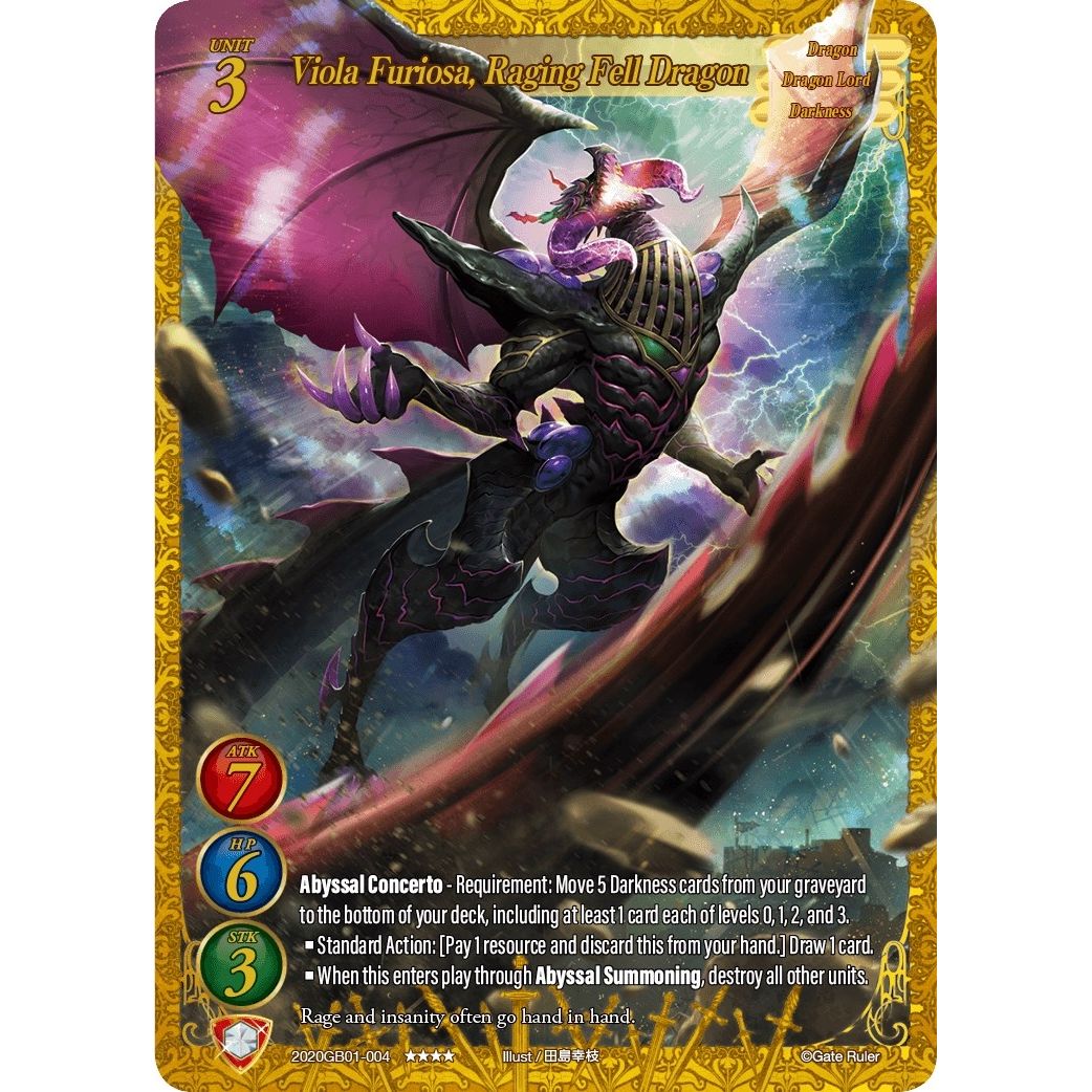 Image for Viola Furiosa, Raging Fell Dragon (2020GB01-004) (GB01) - Gate Ruler