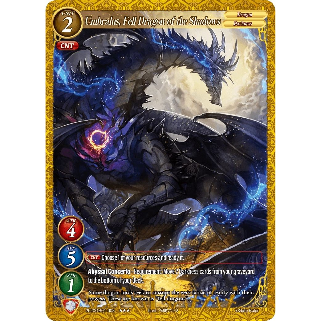 Image for Umbralus, Fell Dragon of the Shadows (2020GB01-008) (GB01) - Gate Ruler