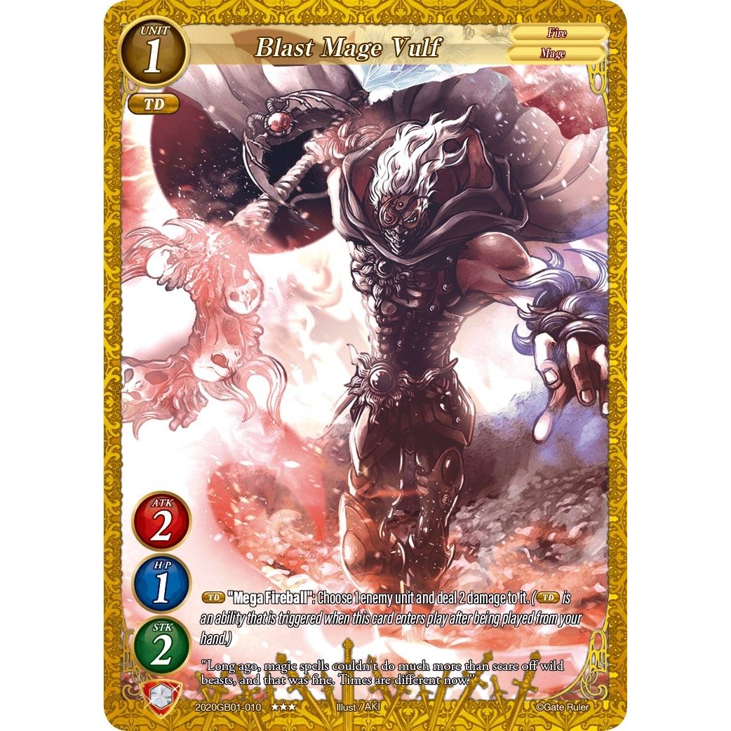 Image for Blast Mage Vulf (2020GB01-010) (GB01) - Gate Ruler
