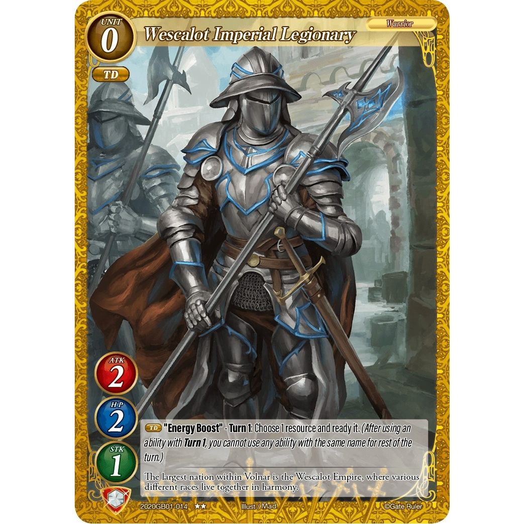 Image for Wescalot Imperial Legionary (2020GB01-014) (GB01) - Gate Ruler