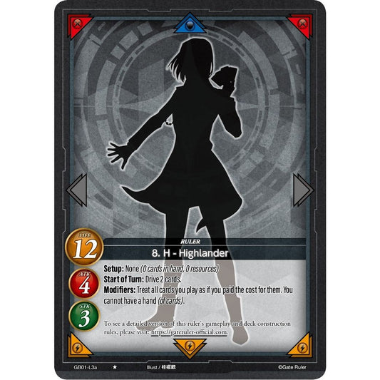Image for 8. H - Highlander (A) (GB01-L3a) (GB01) - Gate Ruler