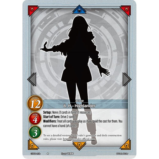 Image for 8. H - Highlander (B) (GB01-L3b) (GB01) - Gate Ruler