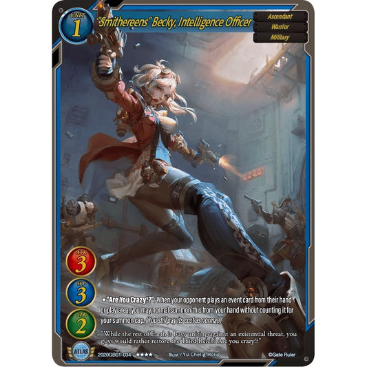 Image for "Smithereens" Becky, Intelligence Officer (2020GB01-034) (GB01) - Gate Ruler