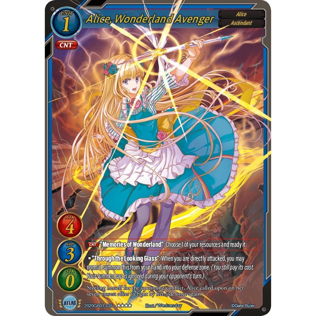 Image for Alice, Wonderland Avenger (2020GB01-035) (GB01) - Gate Ruler
