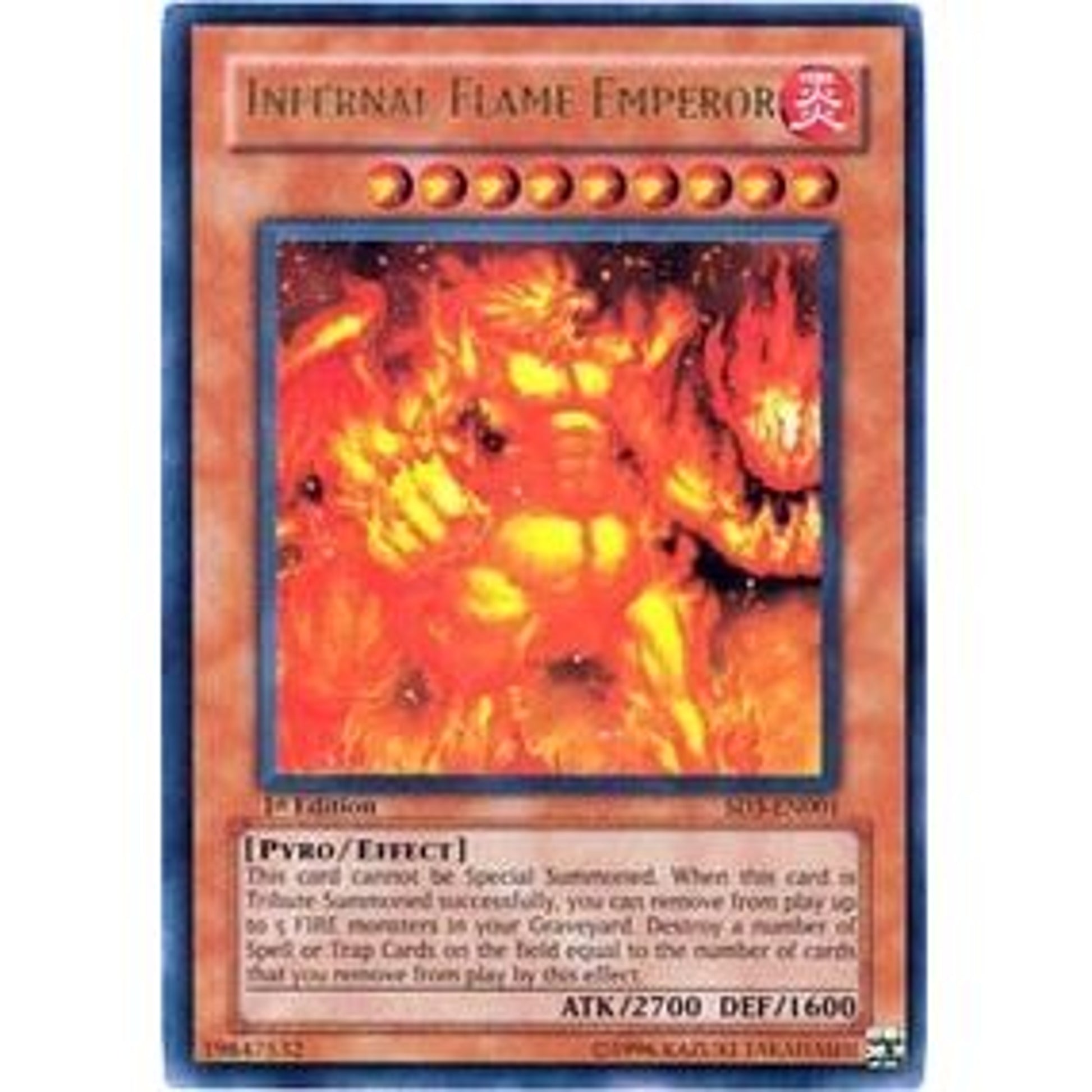 Image for Infernal Flame Emperor (SD3-EN001) (SD3) - YuGiOh