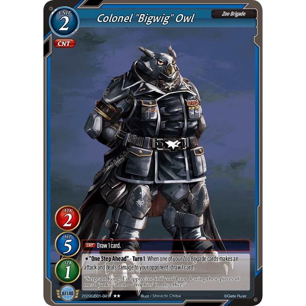 Image for Colonel "Bigwig" Owl (2020GB01-041) (GB01) - Gate Ruler