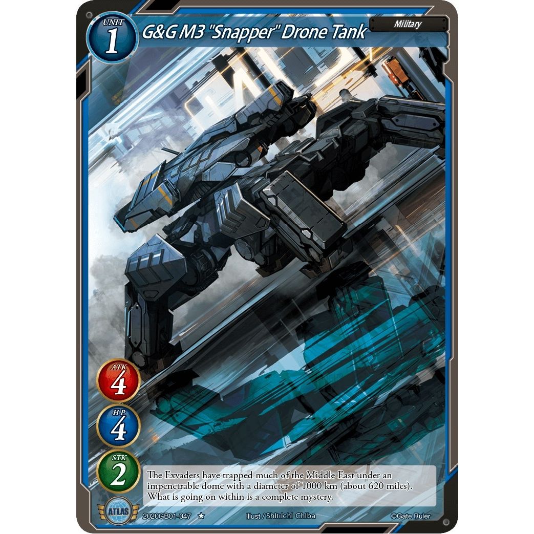 Image for G&G M3 "Snapper" Drone Tank (2020GB01-047) (GB01) - Gate Ruler