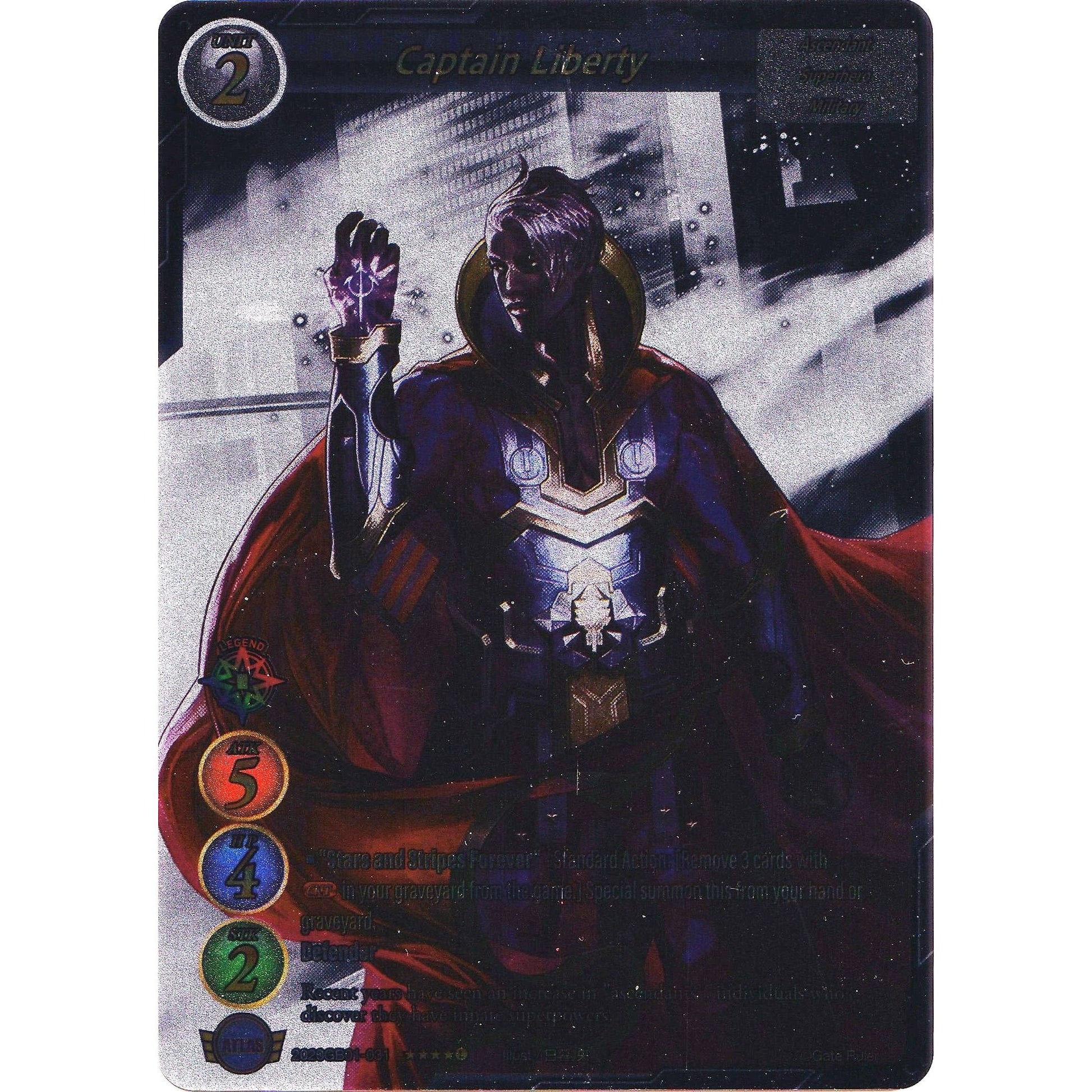 Image for Captain Liberty (Uber Rare) (2020GB01-031) (GB01) - Gate Ruler