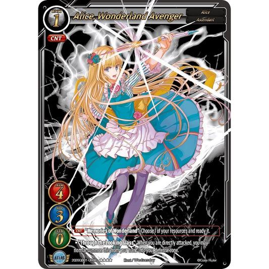 Image for Alice, Wonderland Avenger (Uber Rare) (2020GB01-UR08) (GB01) - Gate Ruler