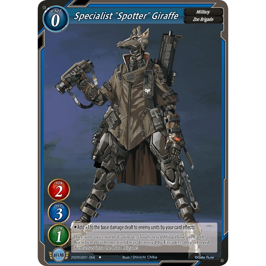 Image for Specialist "Spotter" Giraffe (2020GB01-056) (GB01) - Gate Ruler