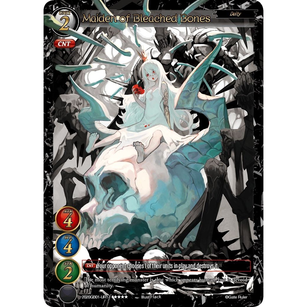 Image for Maiden of Bleached Bones (Uber Rare) (2020GB01-UR17) (GB01) - Gate Ruler