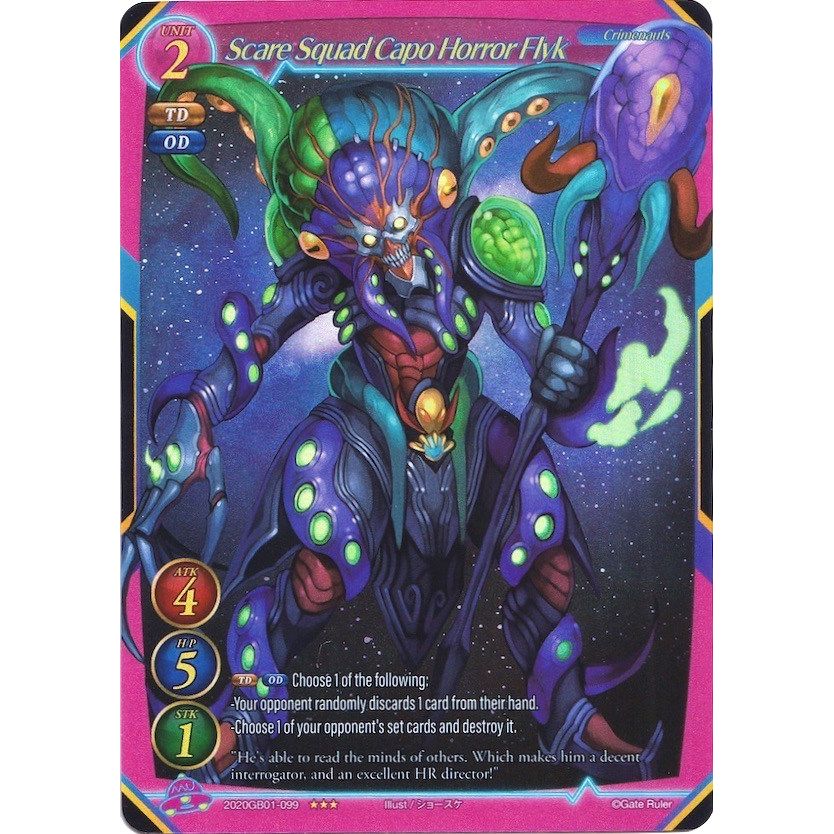 Image for Scare Squad Capo Horror Flyk (Extended Art) (2020GB01-099) (GB01) - Gate Ruler
