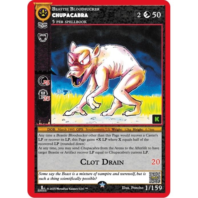 Image for Chupacabra (1) (CNKE) - MetaZoo