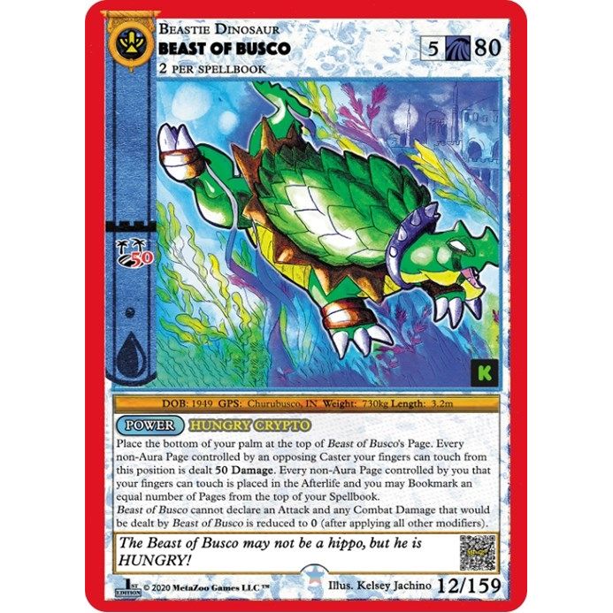 Image for Beast Of Busco (12) (CNKE) - MetaZoo