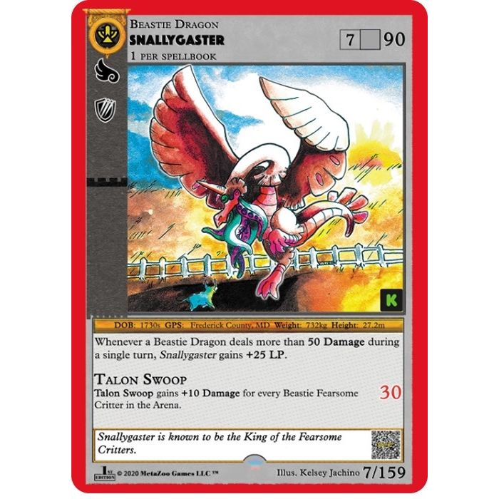 Image for Snallygaster (7) (CNKE) - MetaZoo