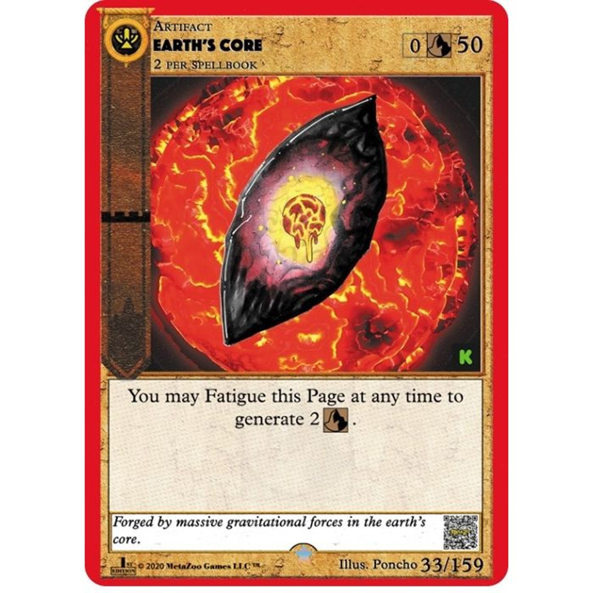 Image for Earth's Core (33) (CNKE) - MetaZoo