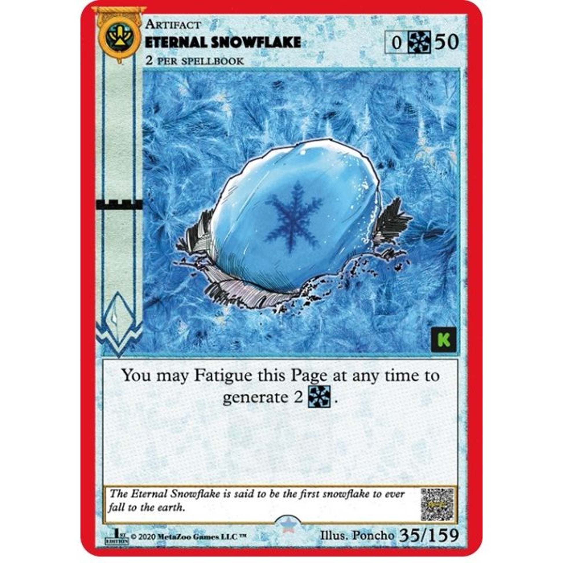 Image for Eternal Snowflake (35) (CNKE) - MetaZoo