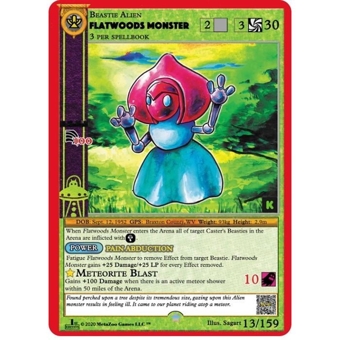 Image for Flatwoods Monster (13) (CNKE) - MetaZoo