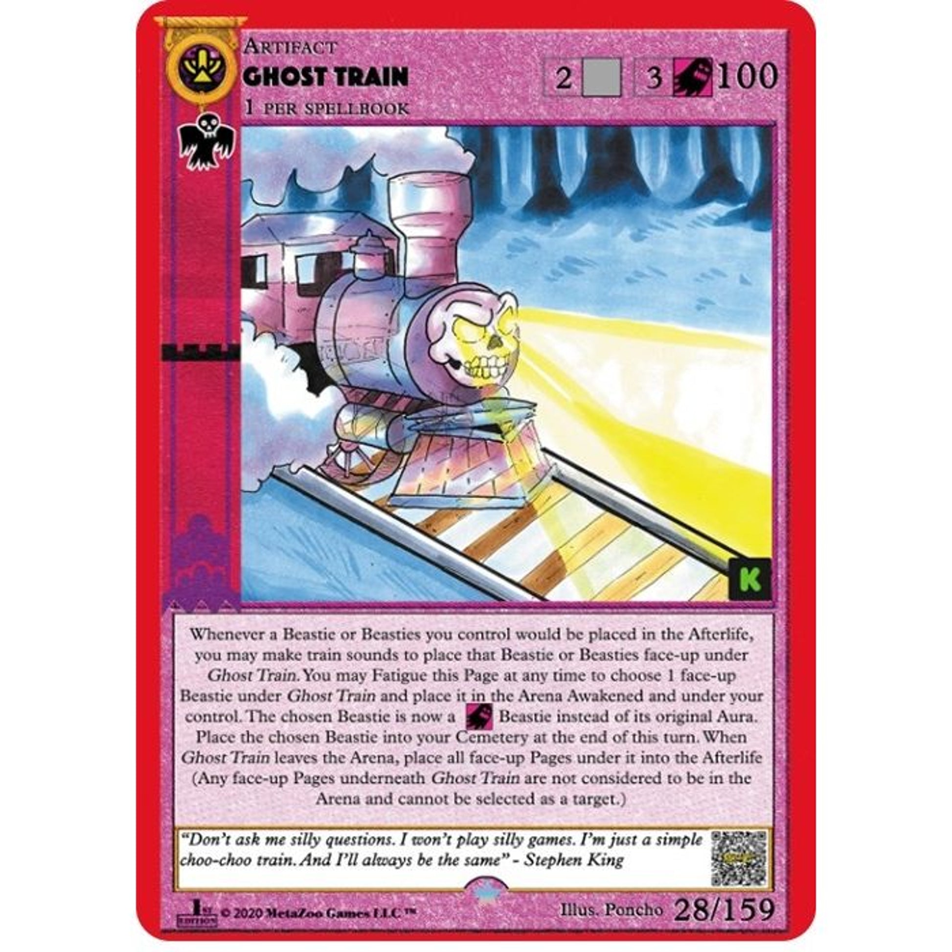 Image for Ghost Train (28) (CNKE) - MetaZoo