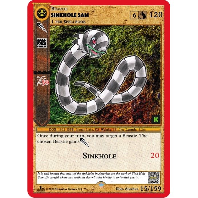 Image for Sinkhole Sam (15) (CNKE) - MetaZoo