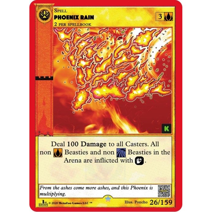 Image for Phoenix Rain (26) (CNKE) - MetaZoo