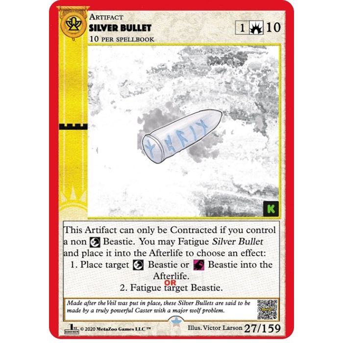 Image for Silver Bullet (27) (CNKE) - MetaZoo