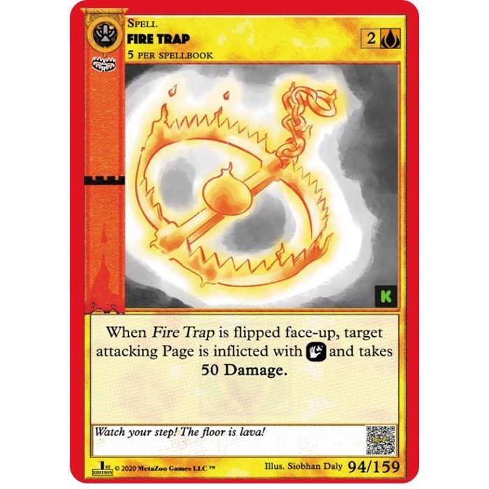 Image for Fire Trap (94) (CNKE) - MetaZoo