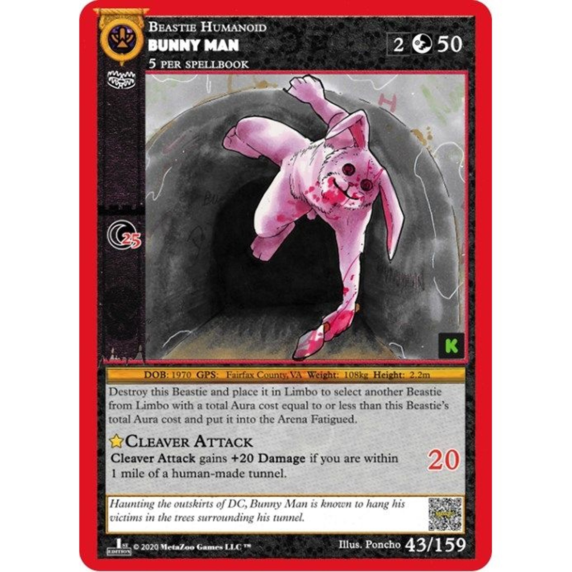 Image for Bunny Man (43) (CNKE) - MetaZoo