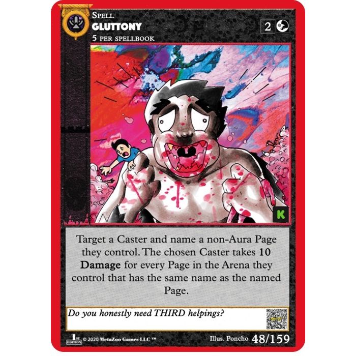 Image for Gluttony (48) (CNKE) - MetaZoo