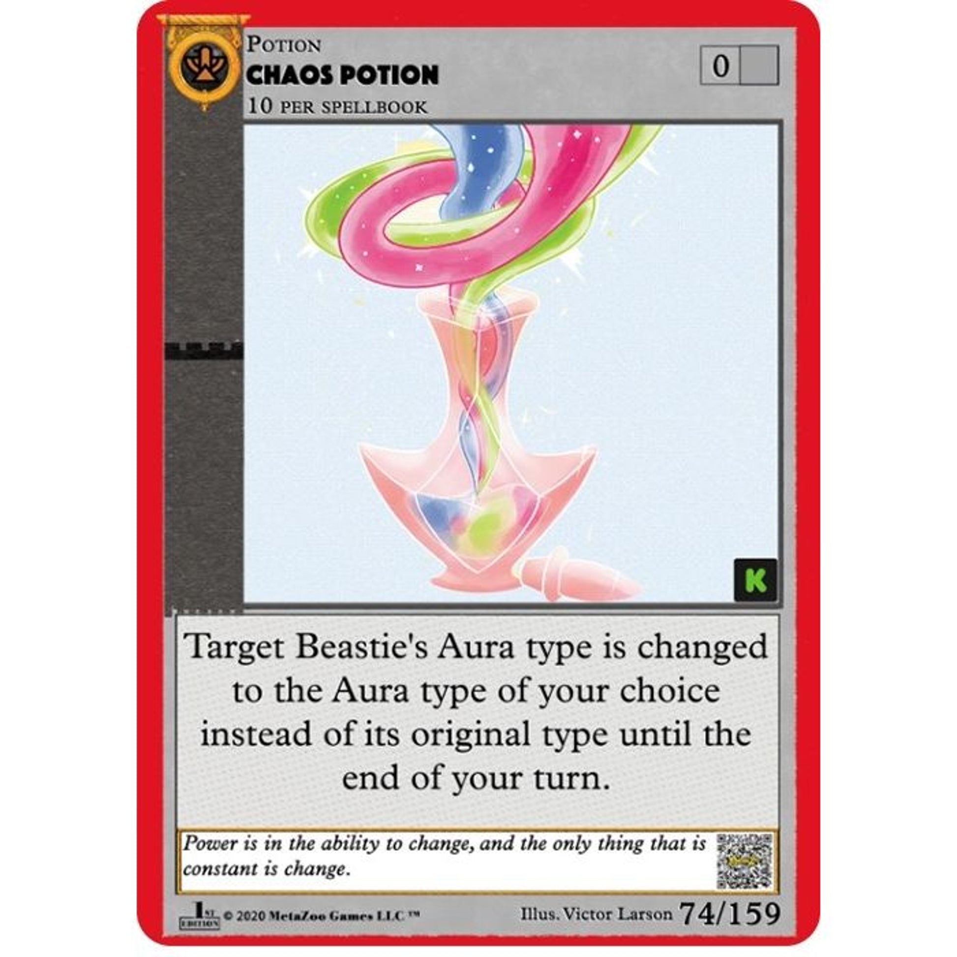 Image for Chaos Potion (74) (CNKE) - MetaZoo