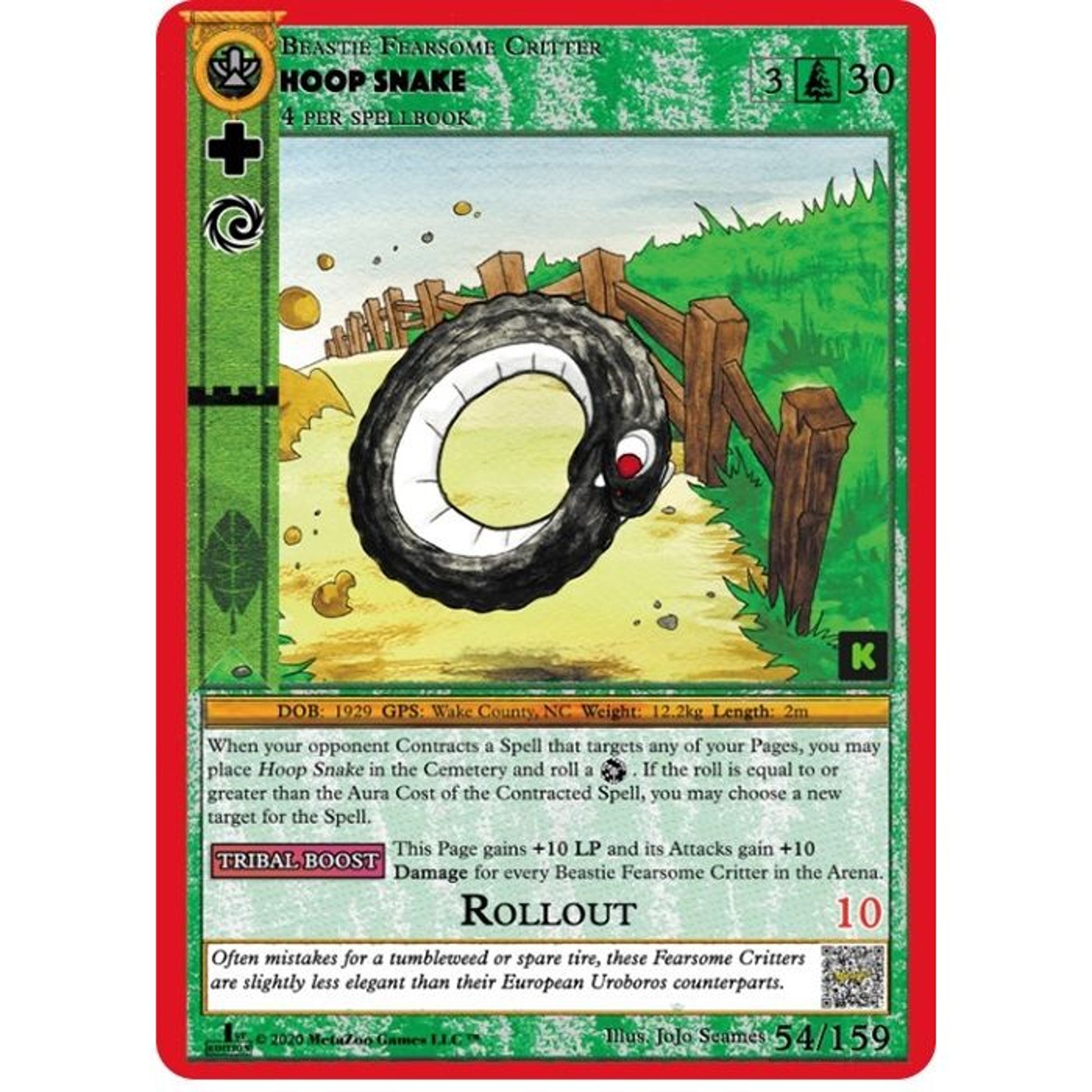 Image for Hoop Snake (54) (CNKE) - MetaZoo