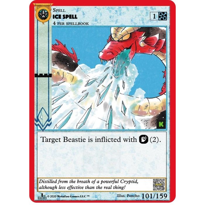 Image for Ice Spell (101) (CNKE) - MetaZoo