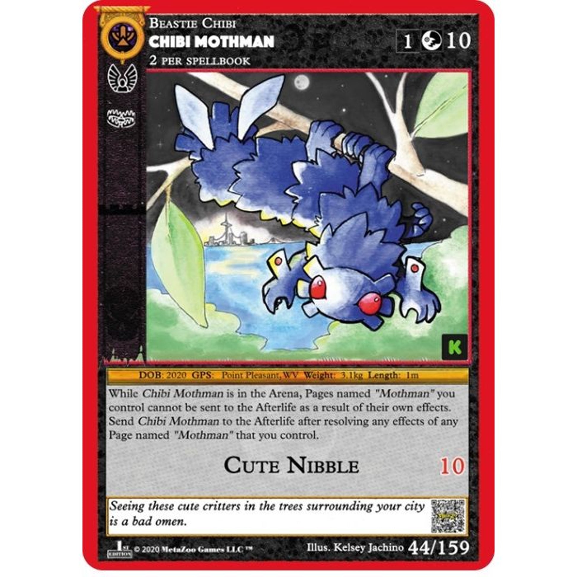 Image for Chibi Mothman (44) (CNKE) - MetaZoo