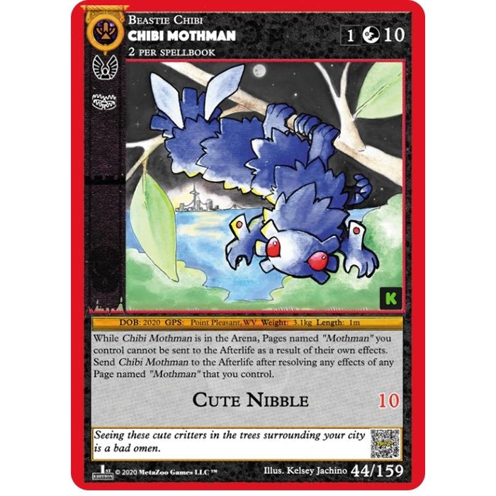 Image for Chibi Mothman (44) (CNKE) - MetaZoo